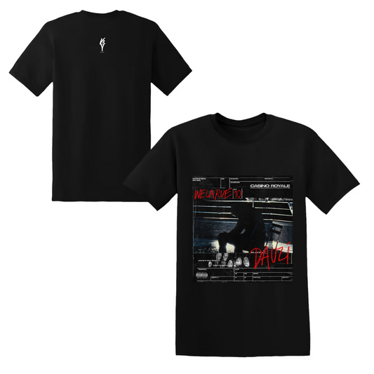 T-shirt Noir We la rue